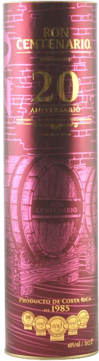 Immagine prodotto Ron Centenario Fondazione Riserva Speciale (1 x 70 cl)