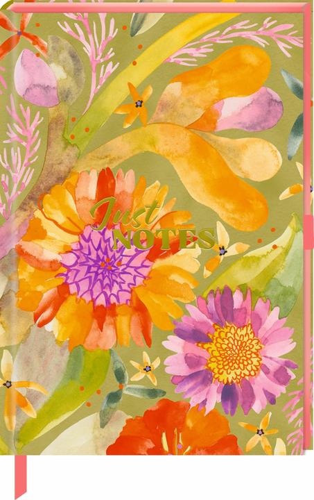 Immagine prodotto Quaderno DIN A5 - Just Notes (VERDE) (A5, Righe)