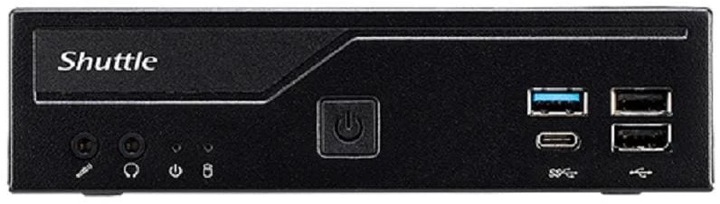 Produktbild Shuttle Barebone XPC slim DH610S Black (Intel Core i3)