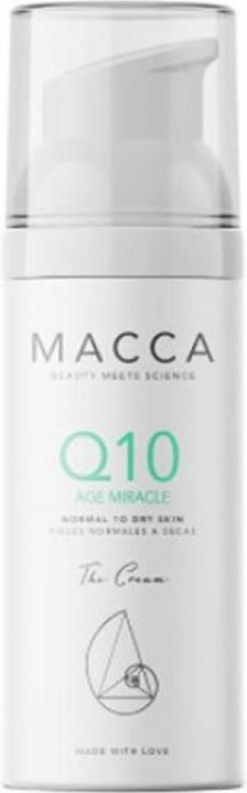 Macca Cosmetics Q10 AGE MIRACLE crema pelle normale e secca 50 ml (50 ml, Crema da giorno)