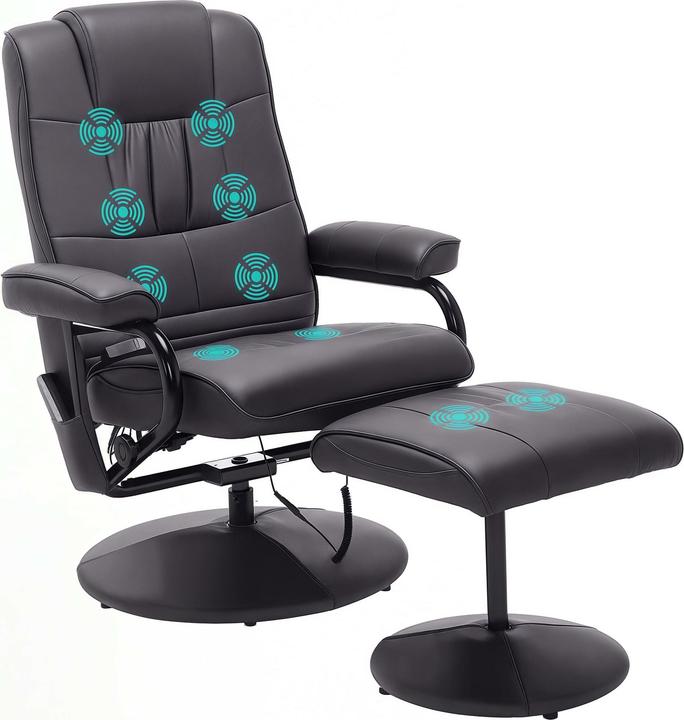 Produktbild Homcom Massagesessel mit Hocker