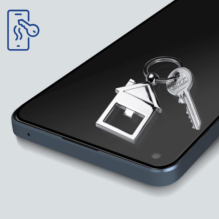 Actual product image 3MK HardGlass Max Lite for Oppo Reno 7 Z 5G black frame (1 pcs., Oppo Reno 7 Z 5G)