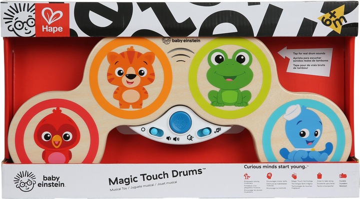 Actual product image Hape Magic Touch Drums (Multilingual)