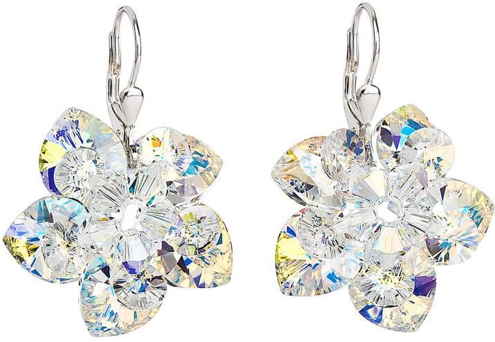 Image du produit Evolution Group Boucles d'oreilles fleurs 31130.2 crystal ab (L)