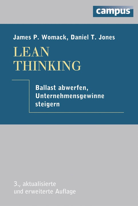 Produktbild Lean Thinking (Deutsch, Daniel T. Jones, James P. Womack, Maria Bühler, Hans-Peter Meyer, 2013)