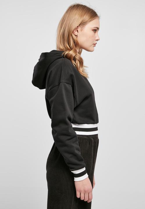 Image du produit Urban Classics Sweat à capuche court collège pour femme (L)