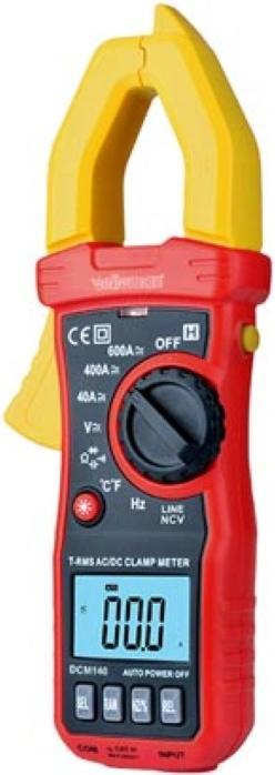Produktbild Velleman DIGITALE STROMZANGE - CAT III - 600 V - AC/DC - NCV - MIT DATA-HOLD-FUNKTION (CAT III 600V)
