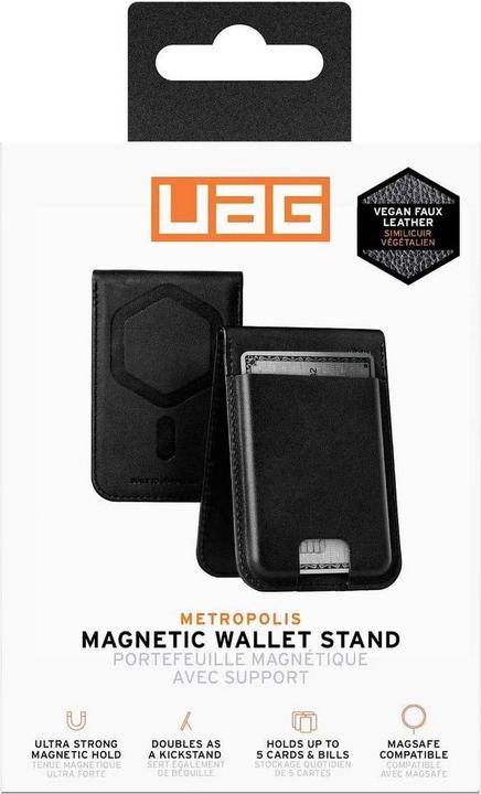 Produktbild UAG Metropolis Wallet PU (Apple iPhone 15, Apple iPhone 13 mini, Apple iPhone 14 Plus, Apple iPhone 15 Pro Max, Apple iPhone 16 Plus, Apple iPhone 12 Pro Max, Apple iPhone 13 Pro Max, Realme 12 Pro+, Apple iPhone 12 mini, Apple iPhone 16 Pro Max, Apple iPhone 14, Apple iPhone 14 Pro Max)