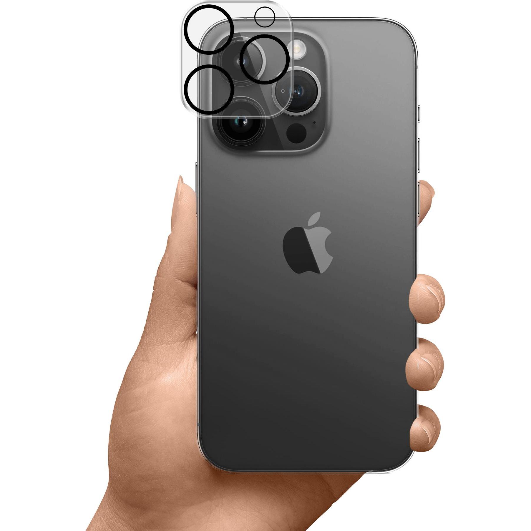 Thumbnail - 3MK Lens Pro Full Cover iPhone 14 Pro/14 Max Szkło Hartowane na obiektyw aparatu z ramką montażową 1 (1 Stück, Apple iPh...