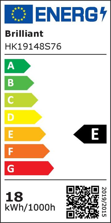 Energie-Label Brilliant Tuco (2500 lm)