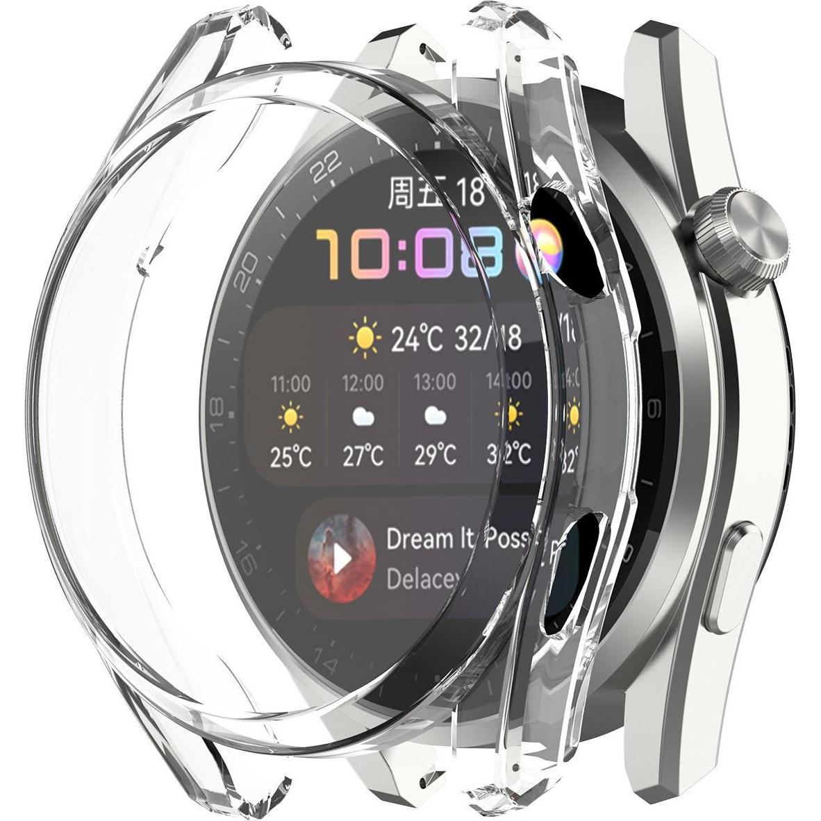 Thumbnail - Strap-it TPU-Hülle (Silikon), Uhrenarmband, Transparent