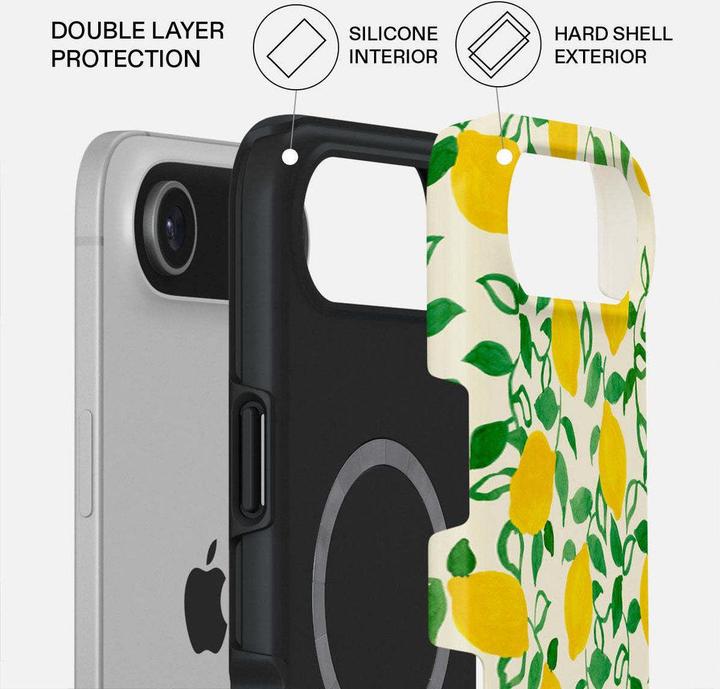 Actual product image Burga Tough MagSafe Case Apple iPhone 17 Air - Capri (Apple iPhone 17 Pro)