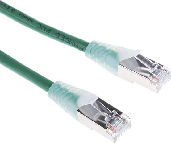 Image du produit RS PRO Câble patch cat.5e FTP 5m vert (FTP, CAT5e, 5 m)