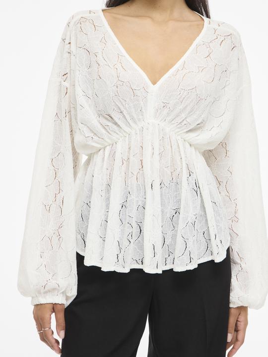 Immagine prodotto Vila VISEBA V-Ausschnitt Oberteil mit langen Ärmeln (34)