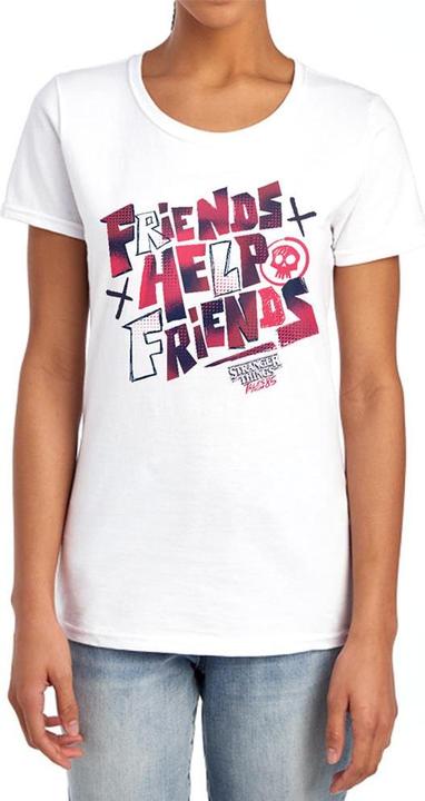 Produktbild Stranger Friends Help TShirt Kurze Ärmel (M)