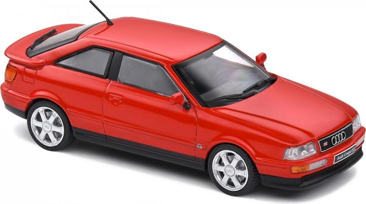 Actual product image Solido 1:43 Audi S2 Coupe red