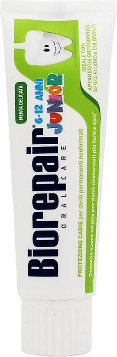 Produktbild Biorepair Junior Zahnpasta 6-12 Jahre Fluoridfrei mit Vitamin E Antioxidans für gesundes Zahnfleisch Ref