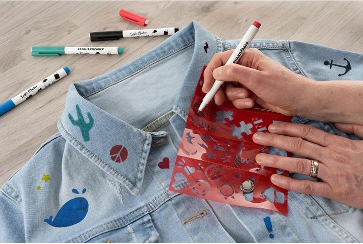 Produktbild EberhardFaber Textilmarker 4 Stück (4x)