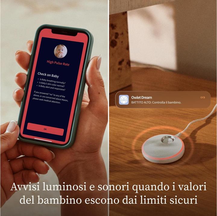 Actual product image Owlet Dream Sock (Baby Monitor Audio, 50 m)