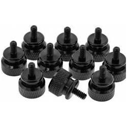Thumbnail - Aquatuning Thumbscrews Gehäuse - schwarz (10 Stück), PC Gehäuse Zubehör