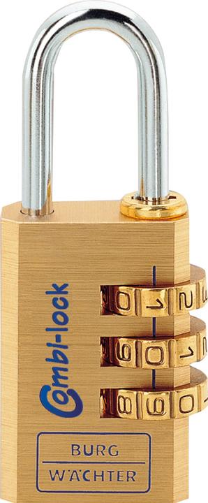 Produktbild Burg Wächter Zahlen-Vorhangschloss 80 30 M