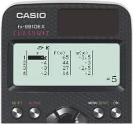 Actual product image Casio Fx-991de X (Solar cells, Batteries)