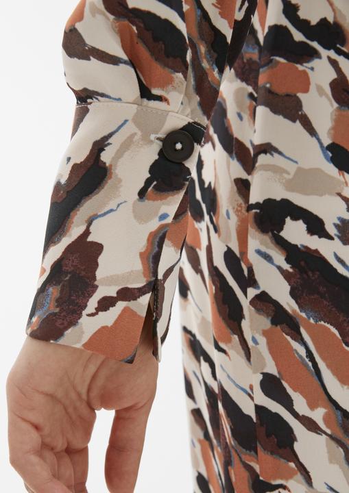 Image du produit s.Oliver Kleid Viskose-Kleid mit Knopfleiste (46)