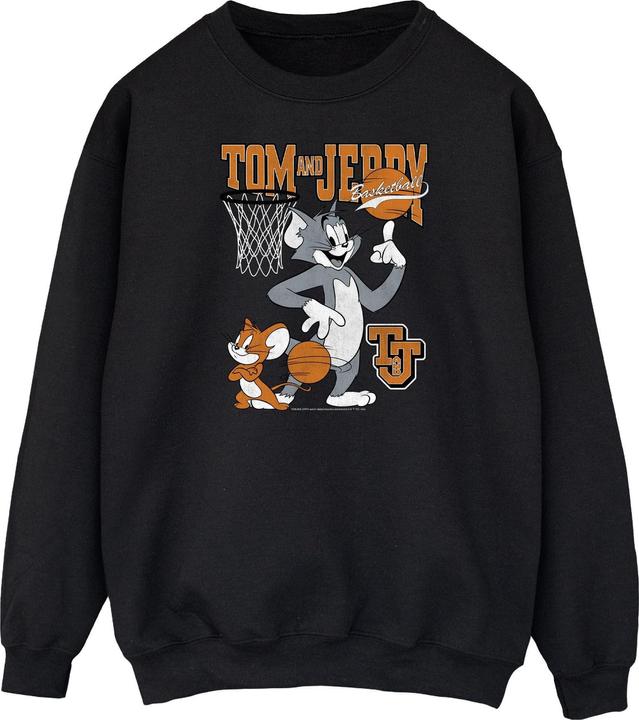Immagine prodotto Tom & Jerry Felpa in cotone Spinning Basketball (L)