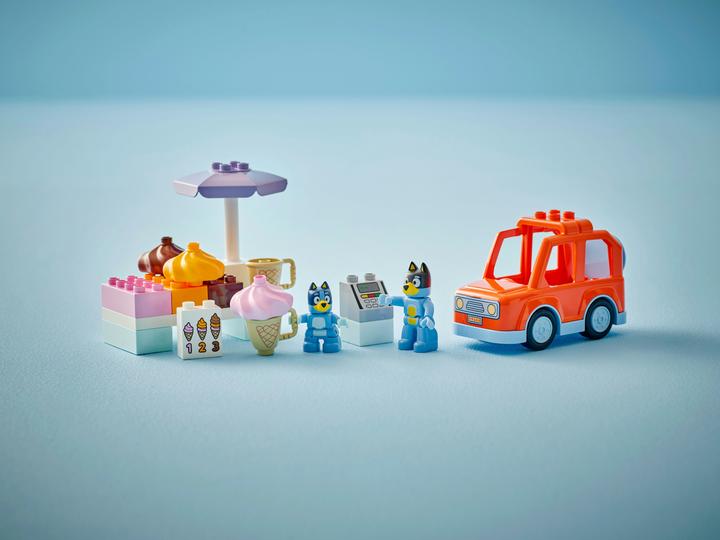 Image du produit LEGO Excursion chez le glacier avec Bluey (10458)
