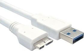 Actual product image RS PRO USB cable, USBA / Micro-USB B, 800mm USB 3.0 (0.80 m)