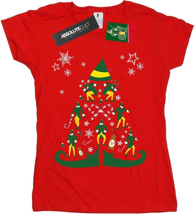 Produktbild Elf Christmas Tree TShirt (S)