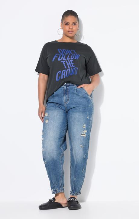 Actual product image Studio Untold Distressed Stretch Fit Balloon Jeans (54)