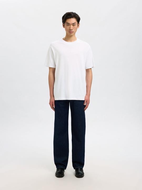 Produktbild Selected Homme Stehkragen Bio-Baumwoll T-Shirt (S)
