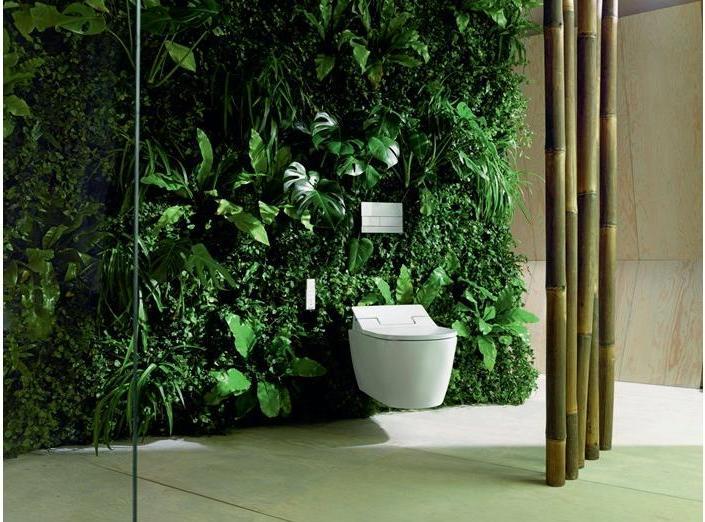 Actual product image Duravit Wall-hung WC ME by Starck RIMLESS ti. 370x570mm SensoWash HG white