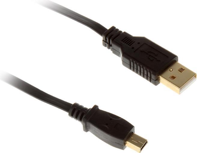 Image du produit InLine Câble mini-USB 2.0 USB-A vers mini-B (0.50 m, USB 2.0)