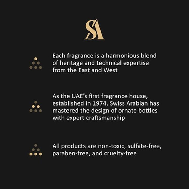 Valori nutrizionali e ingredienti Swiss Arabian Profumo per capelli Rose 01 per donna e uomo 50ml (50 ml, Profumo per capelli)