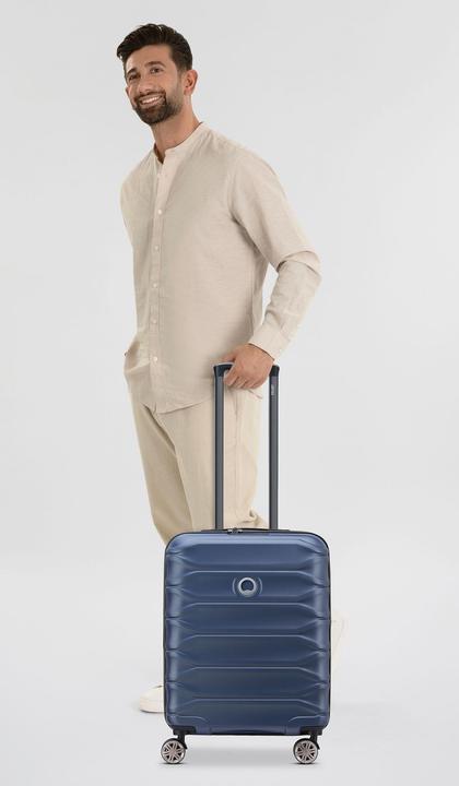 Produktbild Delsey Meteor 4 Rollen Kabinentrolley 55 cm mit Dehnfalte (46 l)