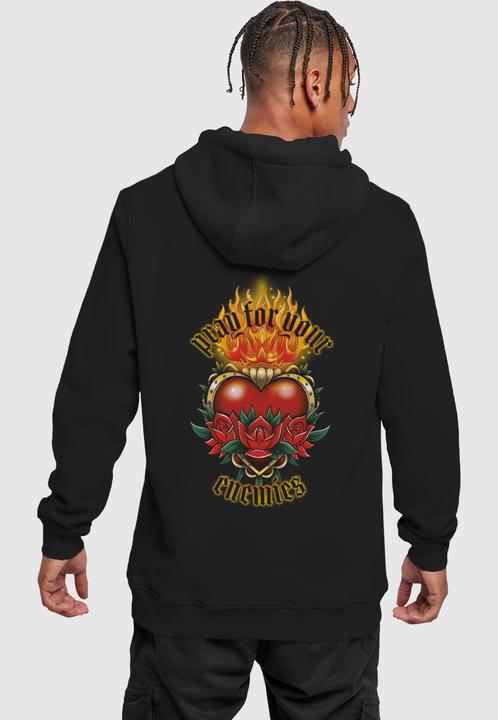 Immagine prodotto Mister Tee MisterTee Prega per i tuoi nemici con cappuccio - 177313 (3XL)
