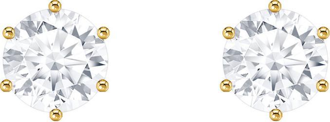 Immagine prodotto Thomas Sabo Orecchini con pietra bianca taglio brillante (Argento 925, Doratura in oro giallo 750)