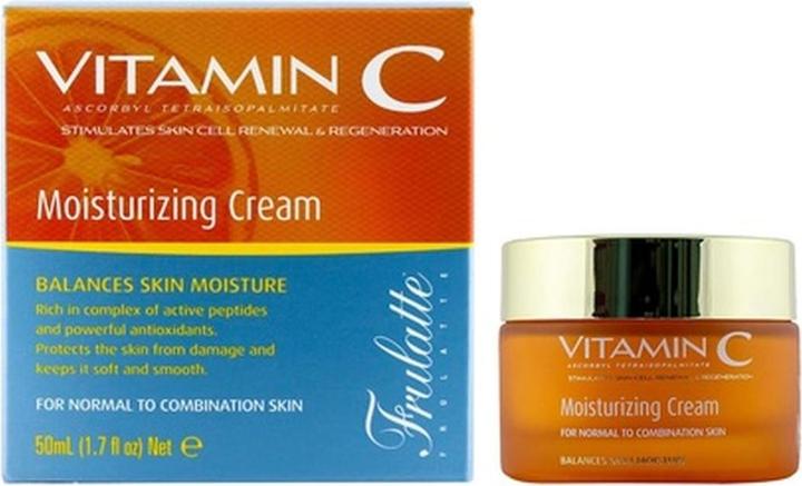 Actual product image Frulatte Vitamin C Moisturizing Cream 50ml 1.17fl.oz (50 ml, Day cream)