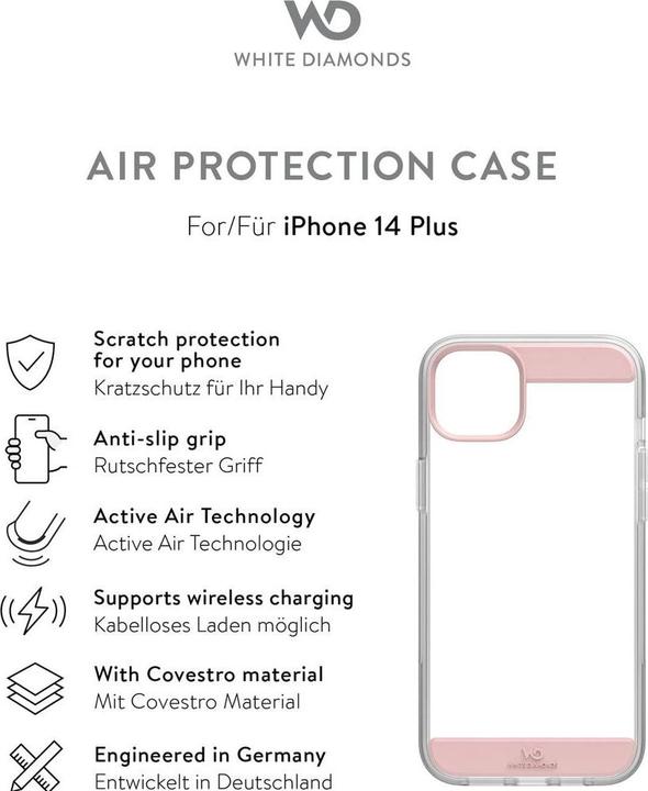 Produktbild White Diamonds Air Protection (Apple iPhone 14 Plus)