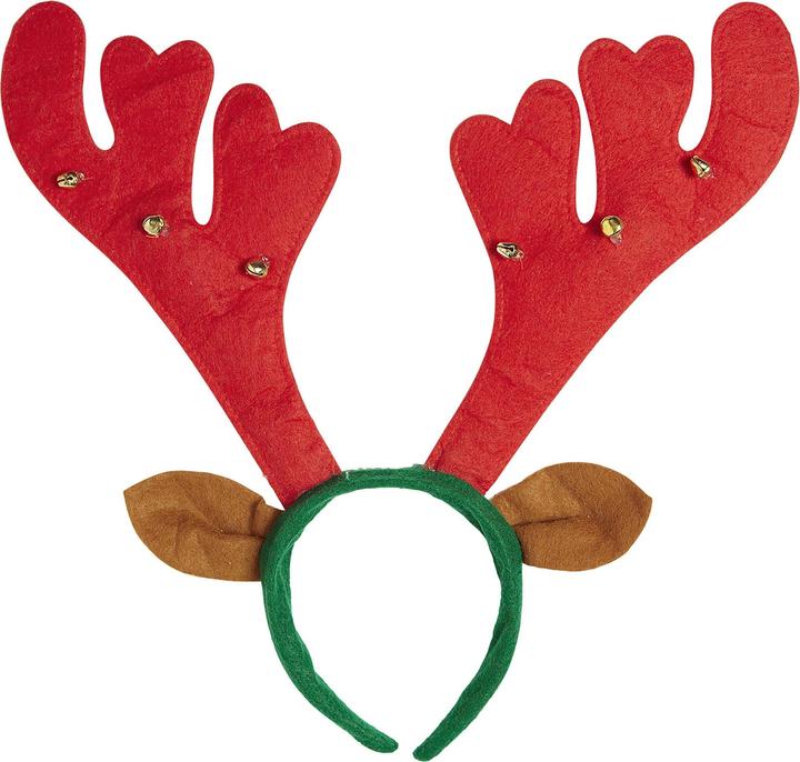 Image du produit Widmann Bois de renne avec oreilles et clochettes (Taille unique)
