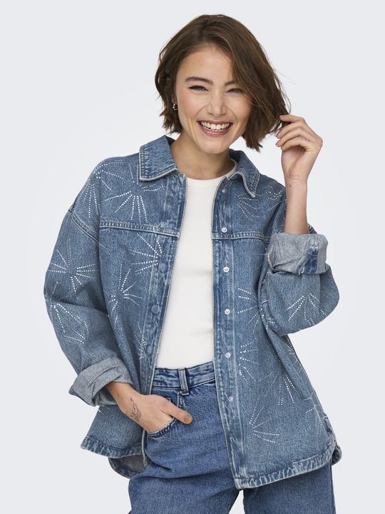 Produktbild Only ONLEMMIE Jeanshemd Jeanshemd (M)