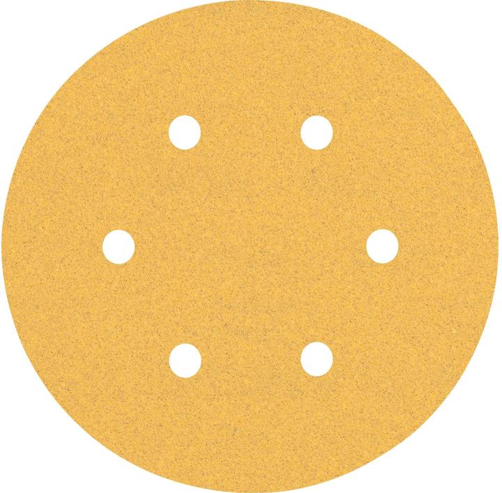 Produktbild Bosch Professional Zubehör EXPERT C470 Schleifpapier mit 6 Löchern für Exzenterschleifer, 150 mm, G 100, 5-tlg. (100)