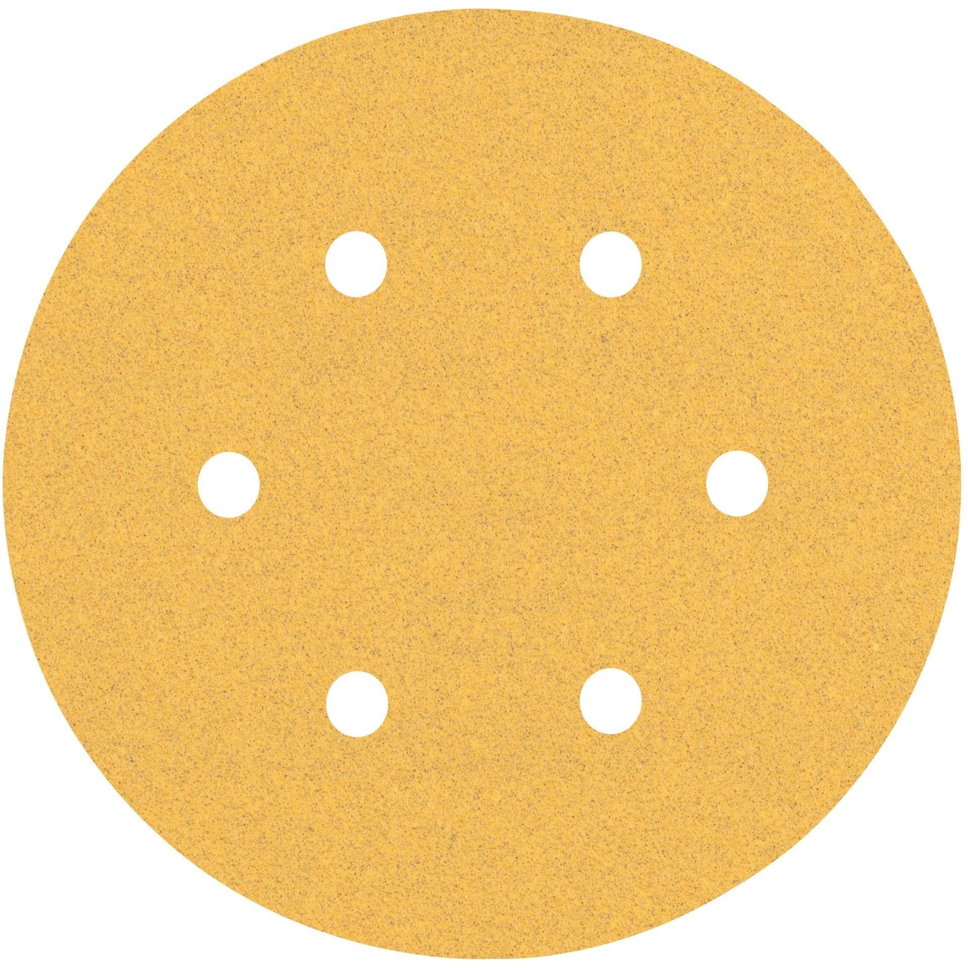 Bosch Professional Zubehör, Schleifmittel, EXPERT C470 Schleifpapier mit 6 Löchern für Exzenterschleifer, 150 mm, G 100,...