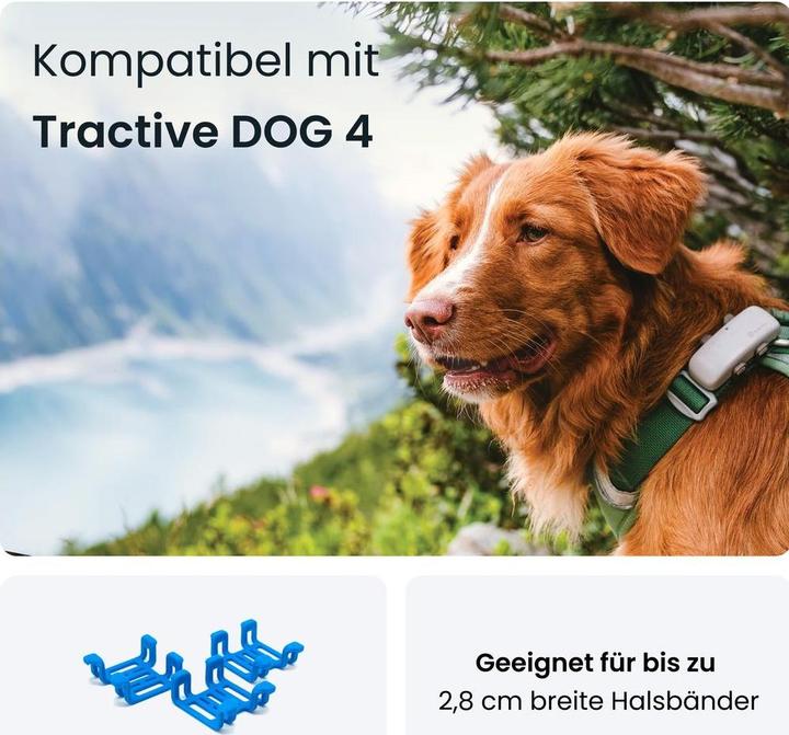 Produktbild Tractive GPS DOG 4 Gummi-Klammern (Hund, Allgemein)