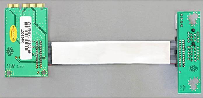 Actual product image Delock Mini PCI Express riser card adapter