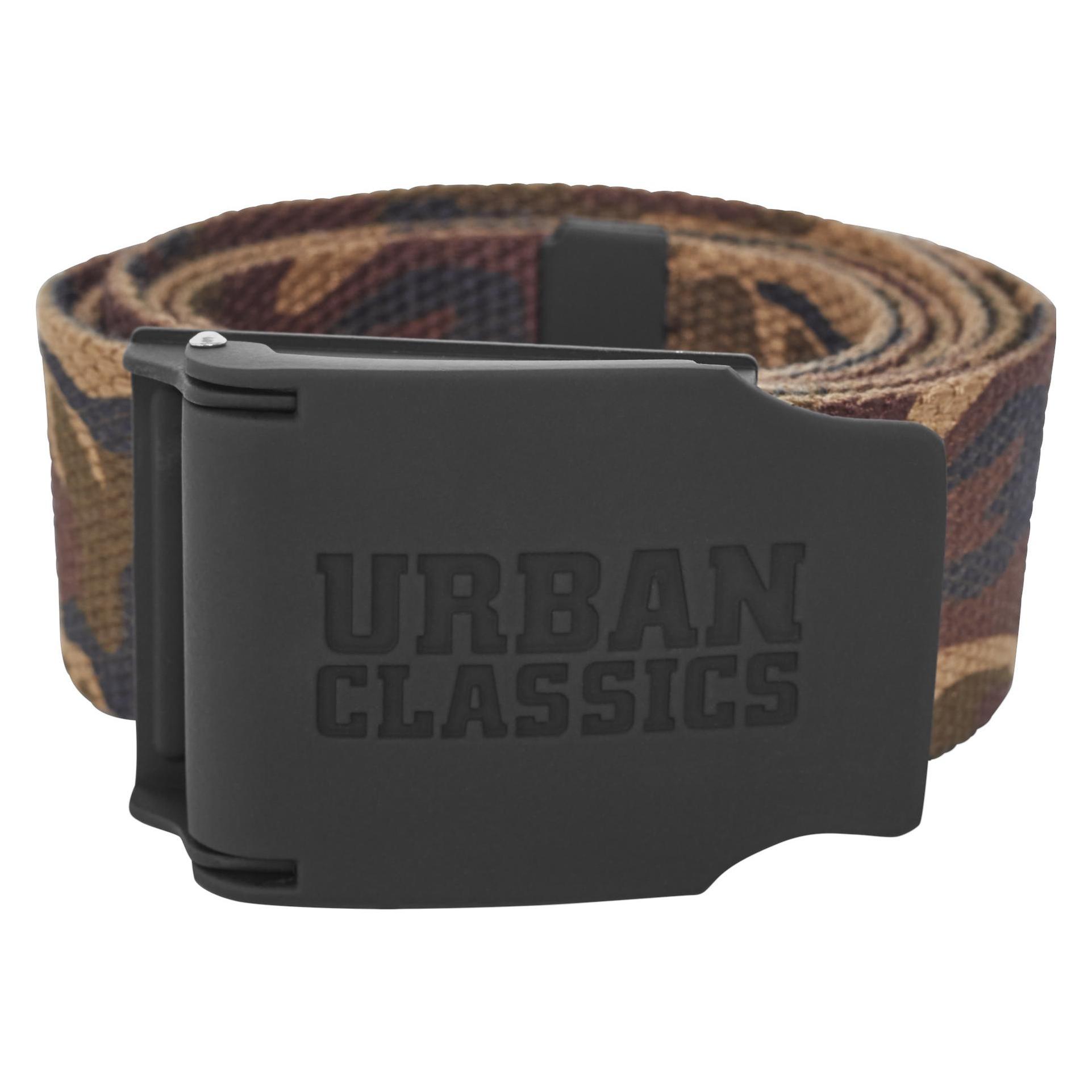 Urban Classics, Damen, Gürtel, Woven Belt Rubbered Touch Uc, Mehrfarbig, (120)