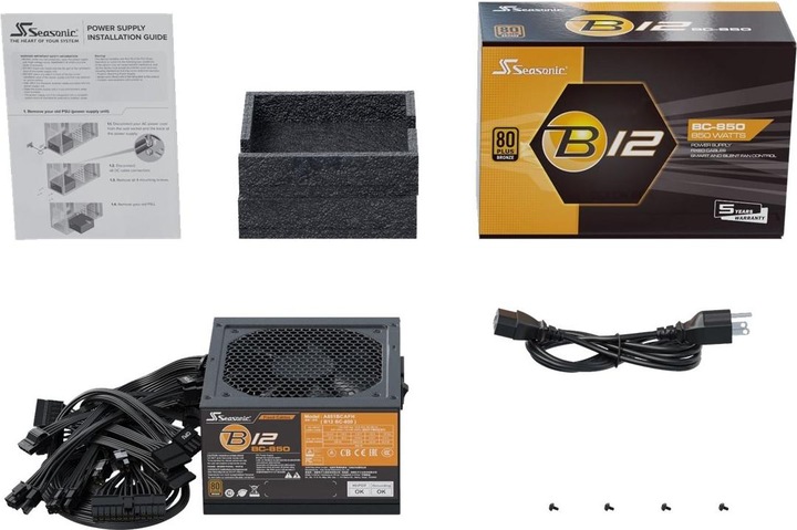 Produktbild Seasonic B12 (850 W)