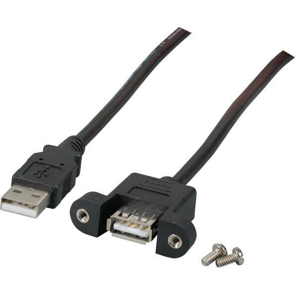 EFB Elektronik USB A – USB A (3 m, USB 2.0), USB Kabel